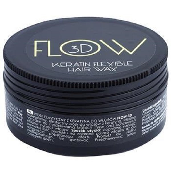 Stapiz FLOW 3D Keratin Flexible Hair Wax wosk do włosów 100ml