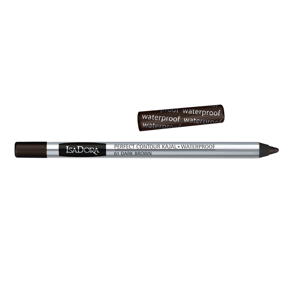 IsaDora Perfect Contour Kajal Waterproof konturówka do powiek 1.3 g 61 Dark Brown