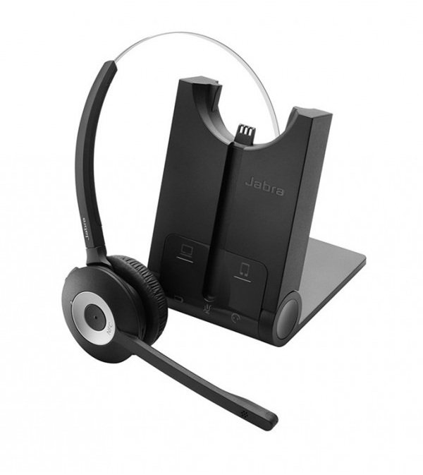 Jabra PRO$162 935 Mono for PC (Softphone) and Mobile with Bluetooth, with integrated USB-plug, Noise-Cancelling, Wideband, ringtone on the base, Microsof 935-15-503-201