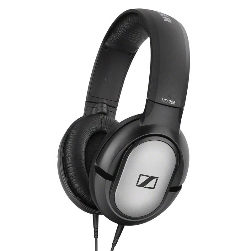 Sennheiser HD 206 czarno-srebrne