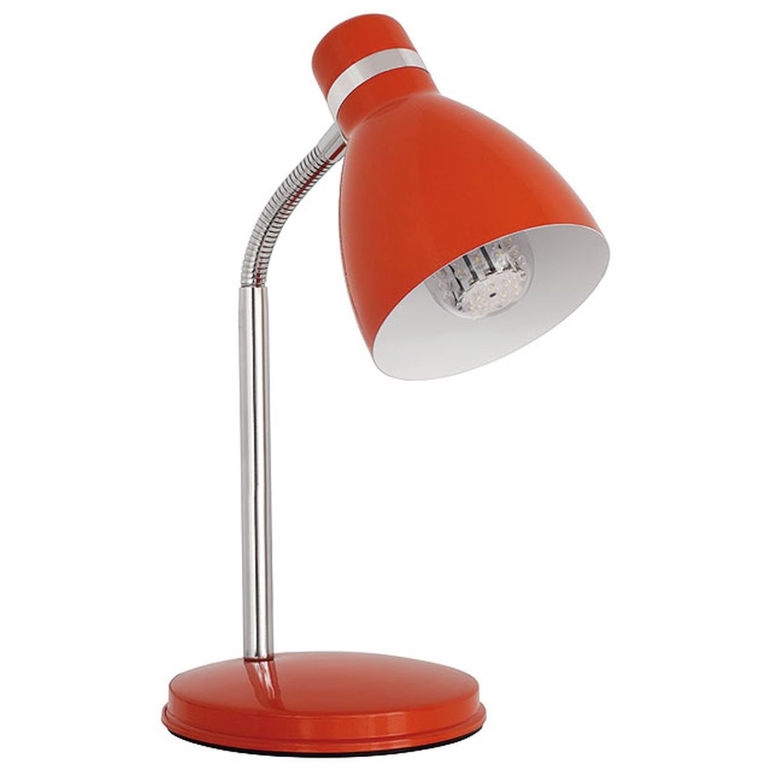 Kanlux Lampka biurkowa Zara HR-40-OR, pomarańczowa, 40 W
