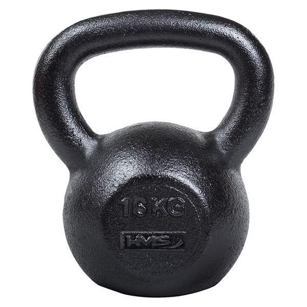 HMS Zestaw żeliwnych hantli kettlebell KZG 4-32 kg (150 kg) KZG