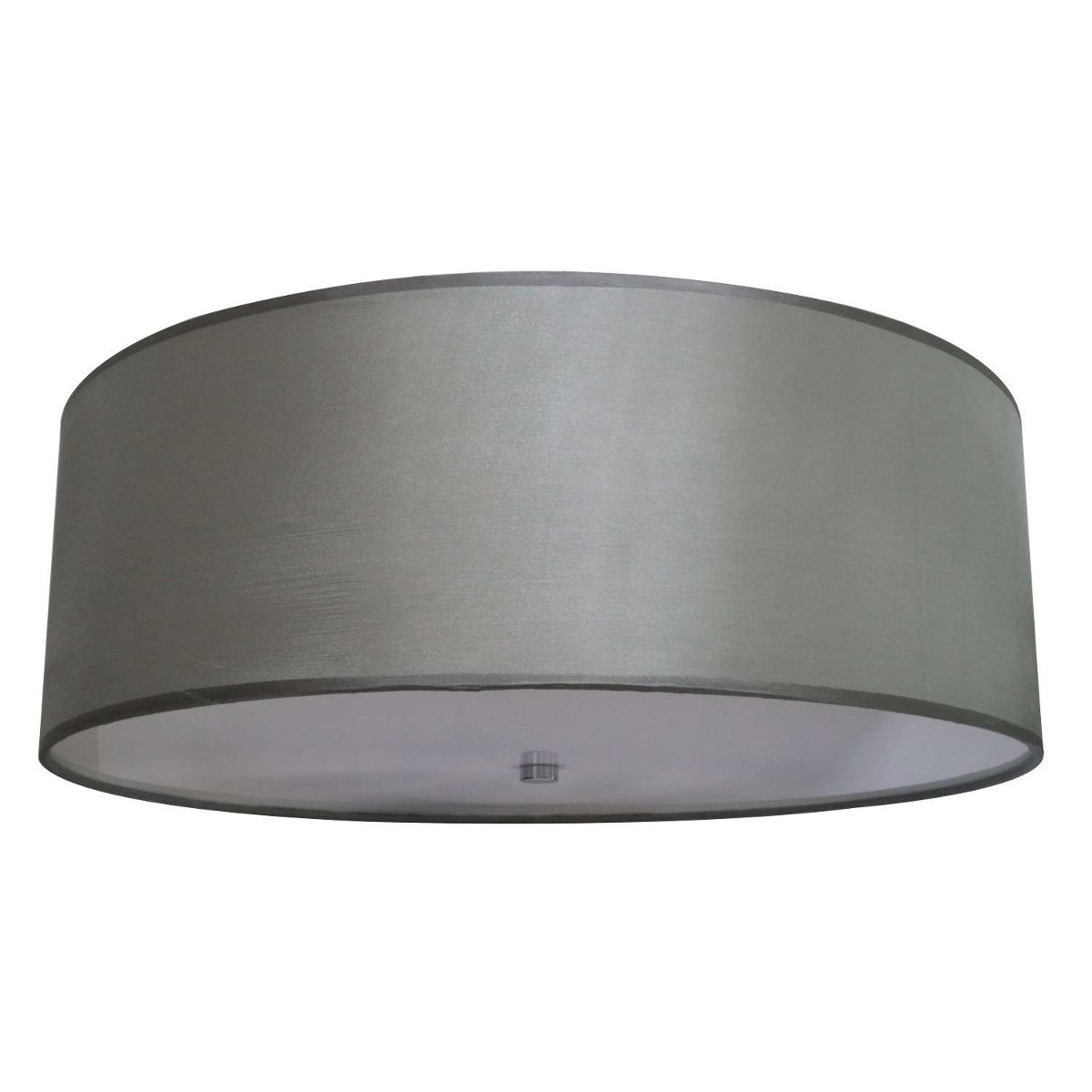 Light Prestige Plafon LAMPA sufitowa GIRONA LP-2190/6C-80 abażurowa OPRAWA okrągła szara