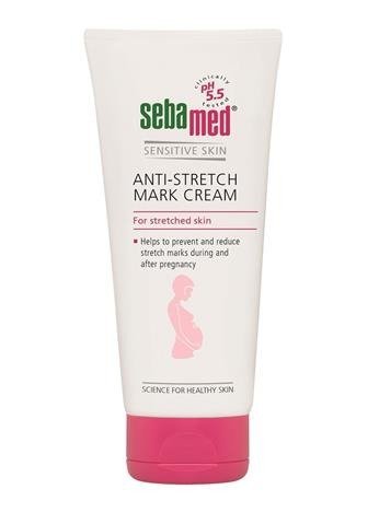 Zdjęcia - Kremy i toniki Sebamed Sensitive Skin Anti-Stretch Mark cellulit i rozstępy 200 ml dla ko 