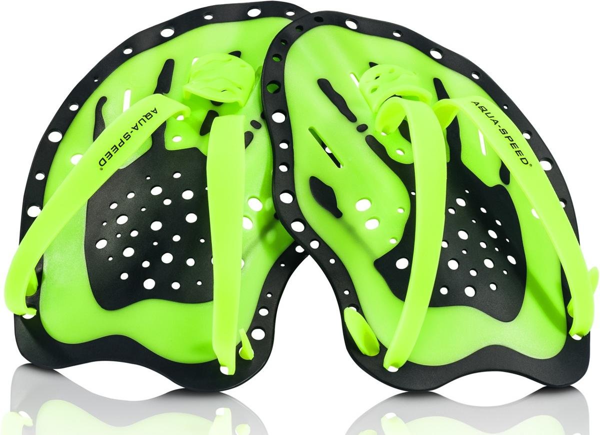 Aqua Speed Wiosełka do pływania AquaSpeed Swim Paddle zielone 6971 38