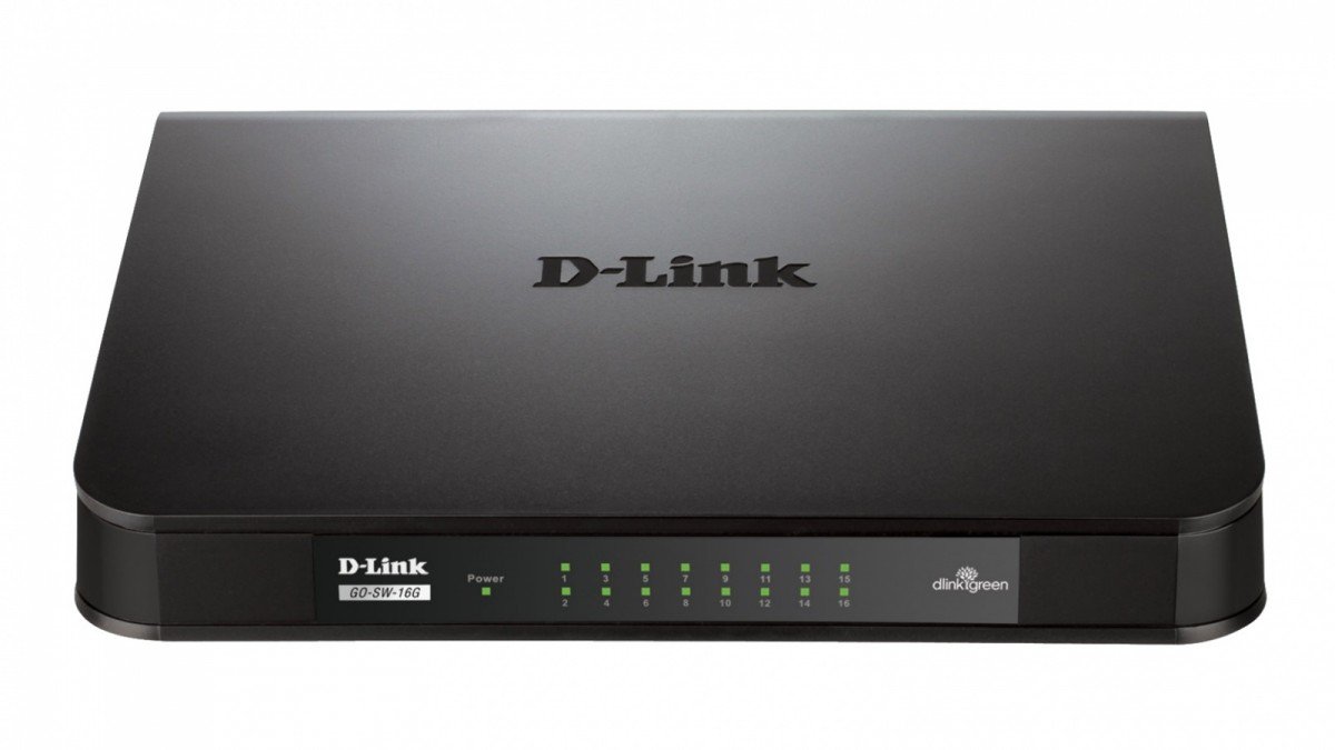 DLINK GO-SW-16G/E D-Link 16-Port GIGABIT EASY DESKTOP SWITCH