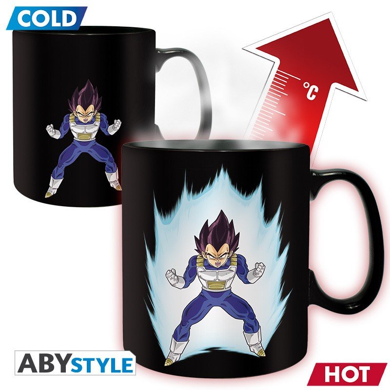 ABYstyle Studio Dragon Ball  ciepła innych dbz vegeta (przyprawa) kubek 460 ML (Heat Change) ABYMUG208