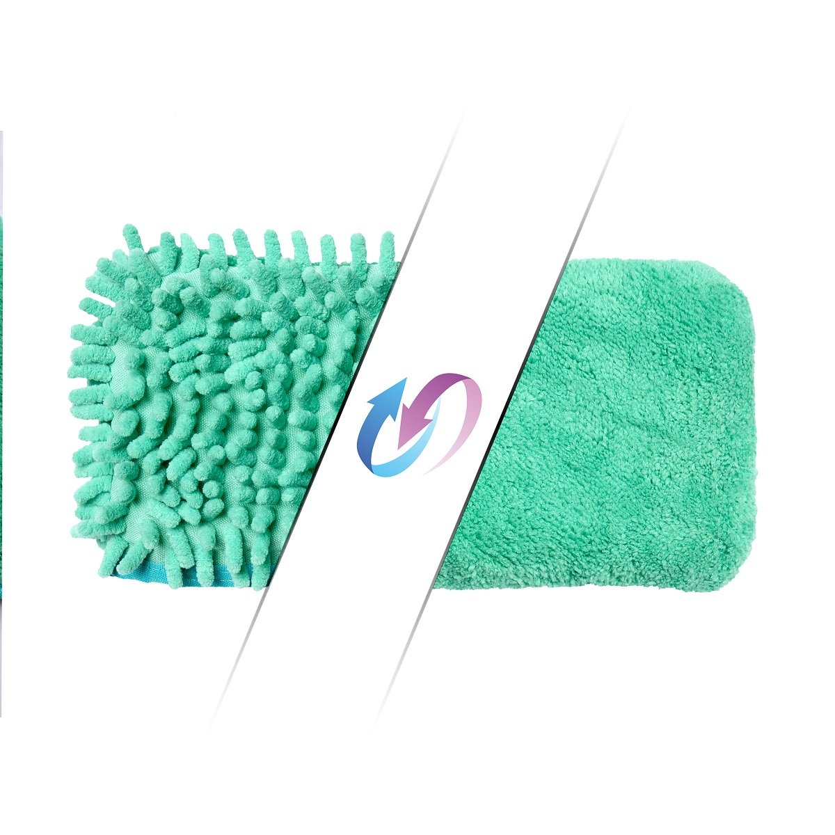 Wkład zapasowy z mikrofibry do mopa PROMIS MS100 Duo, 1 szt.