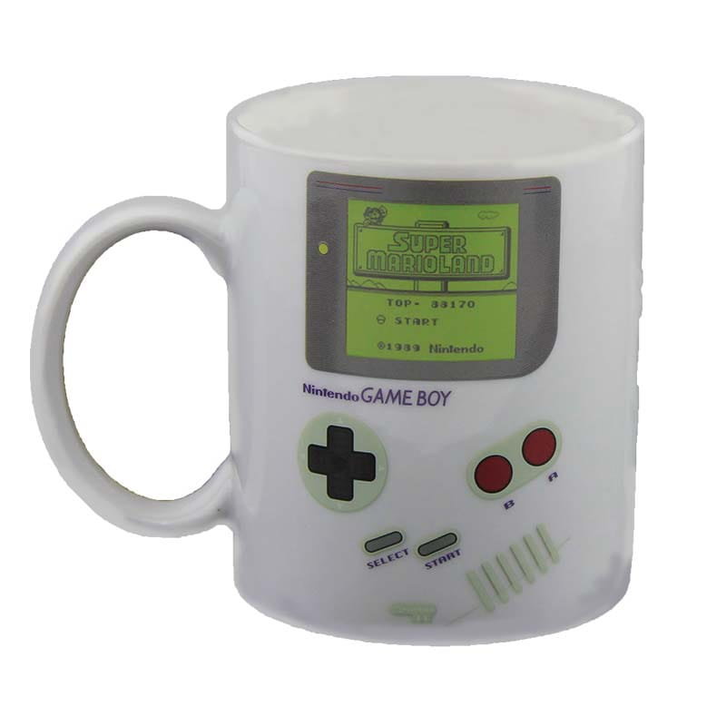 Nintendo Game Boy  wielokolorowy kubek, zmiana koloru pod wpływem ciepła, wielokolorowa, STANDARD PP3374NN