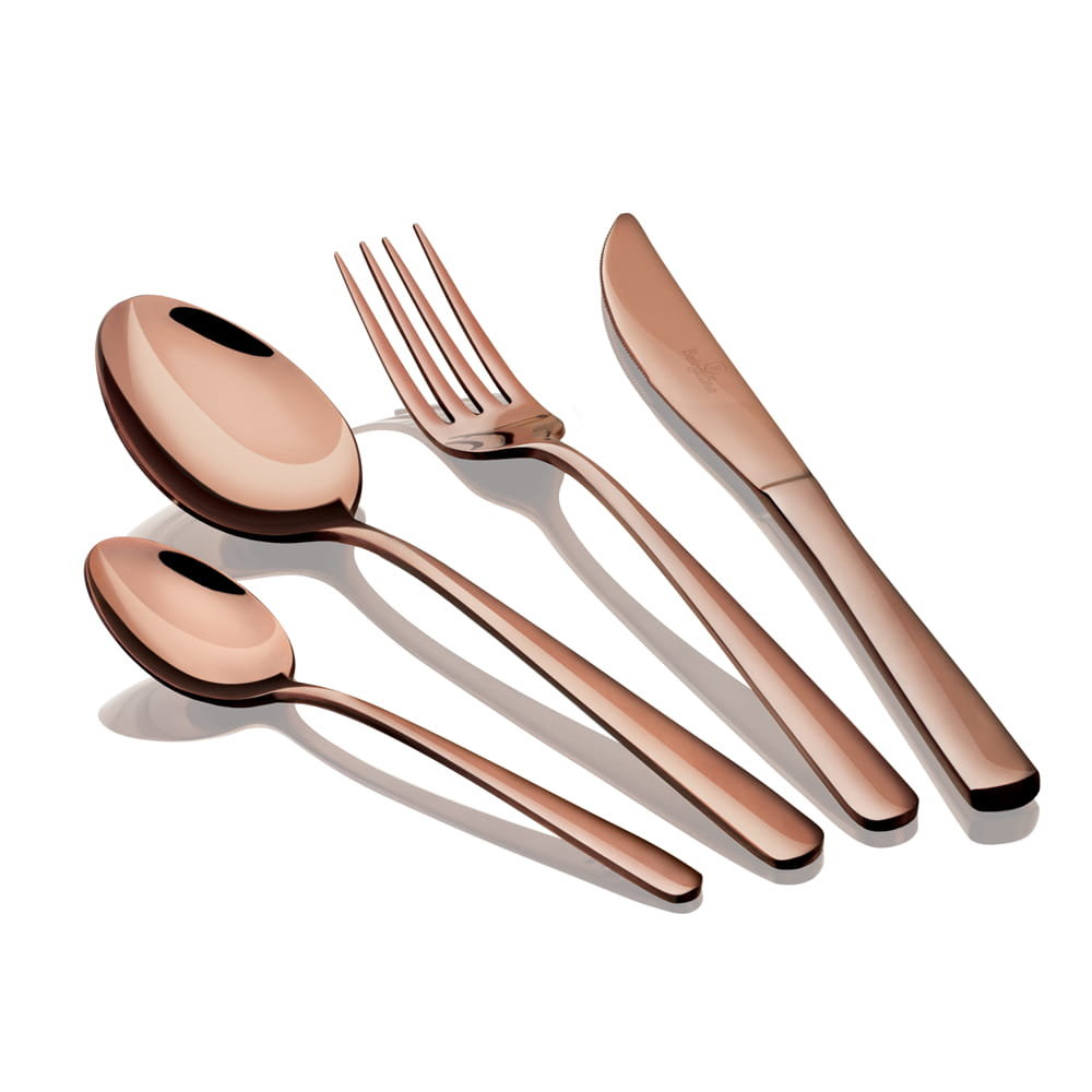Berlinger Haus BerlingerHaus stalo ranki rinkinys Rose Gold 16 dali