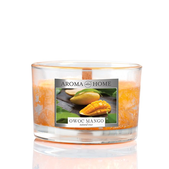 Aroma home, Unique Fragrances, świeca zapachowa, Mango, 115 g