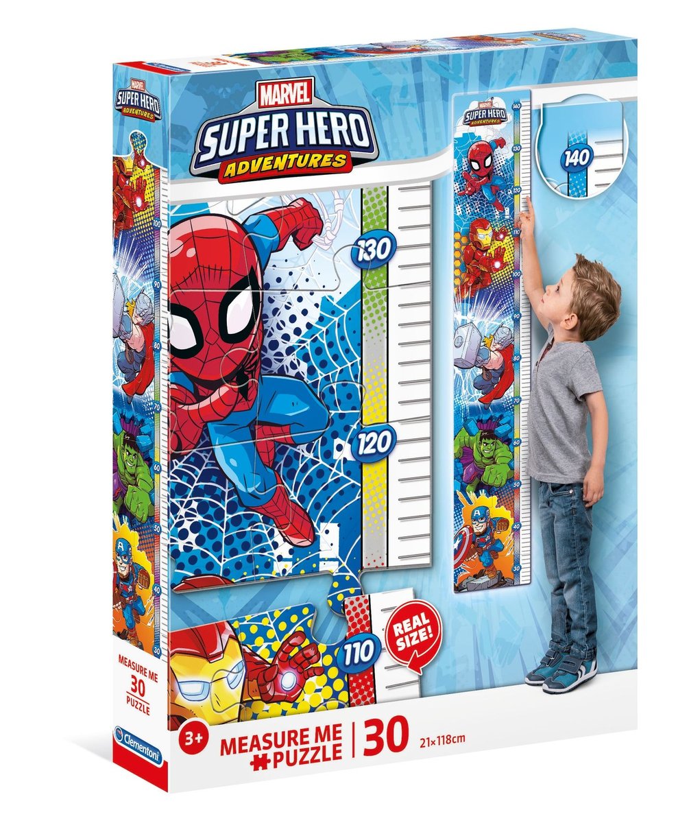 Clementoni Puzzle 30 Measure Me Syperhero