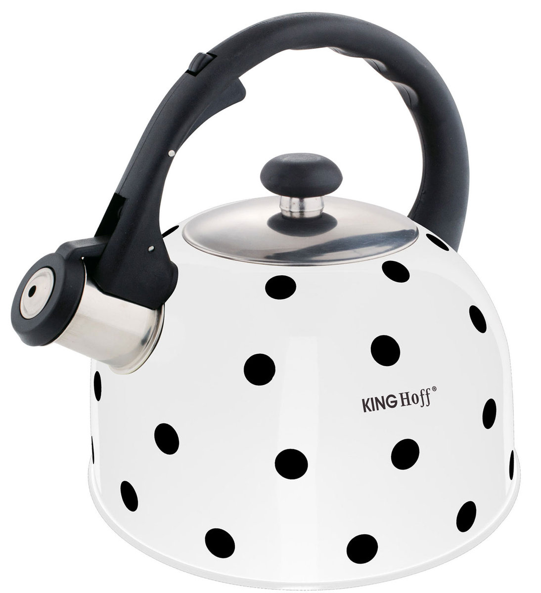 Kinghoff CZAJNIK EMALIOWANY W GROSZKI 2.6L [KH-1053]