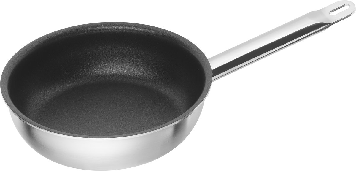 Zwilling Pro 20 Cm Patelnia Nieprzywierająca Ze Stali Nierdzewnej