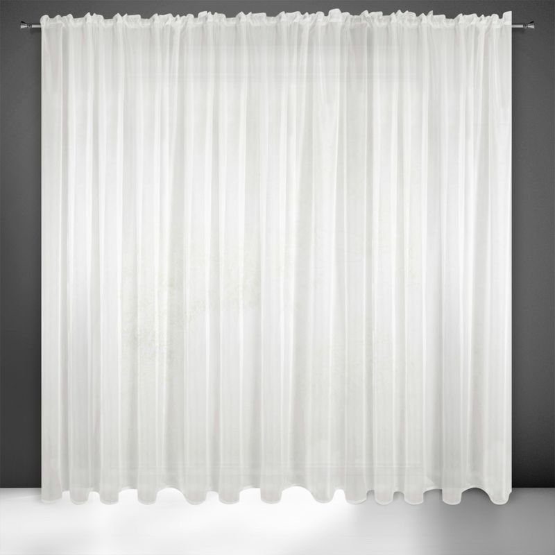 Eurofirany FIR/Lucy firanka/K Lucy z marszczoną taśmą, 300 X 300, kremowe FIR/LUCY/K/300X300 T