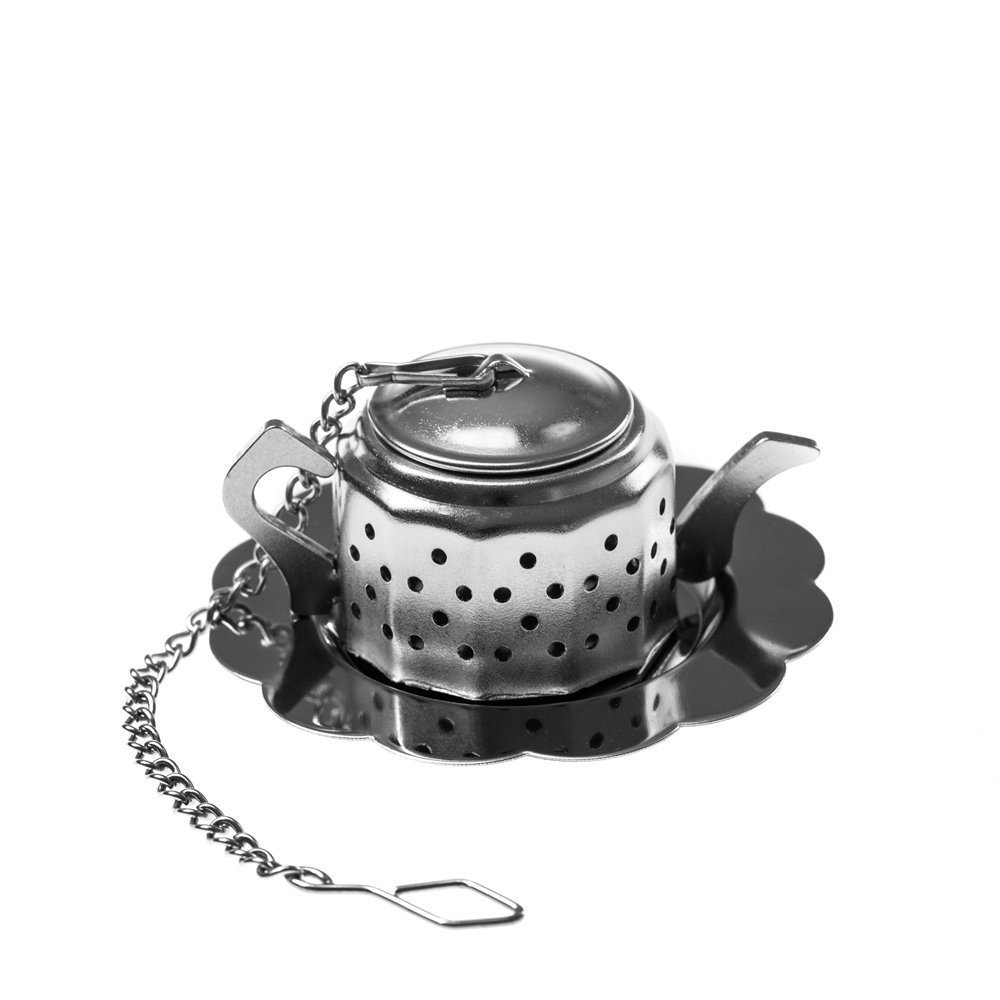 Gadget Master ZAPARZACZ CZAJNIK DO HERBATY LUB ZIÓŁ METALOWY