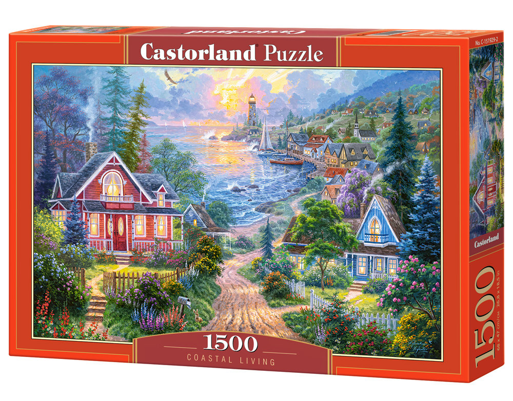 Castorland Puzzle 1500 elementów. Coastal Living