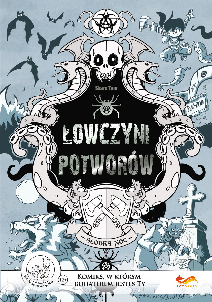 FOXGAMES Łowczyni Potworów - Komiks Paragrafowy