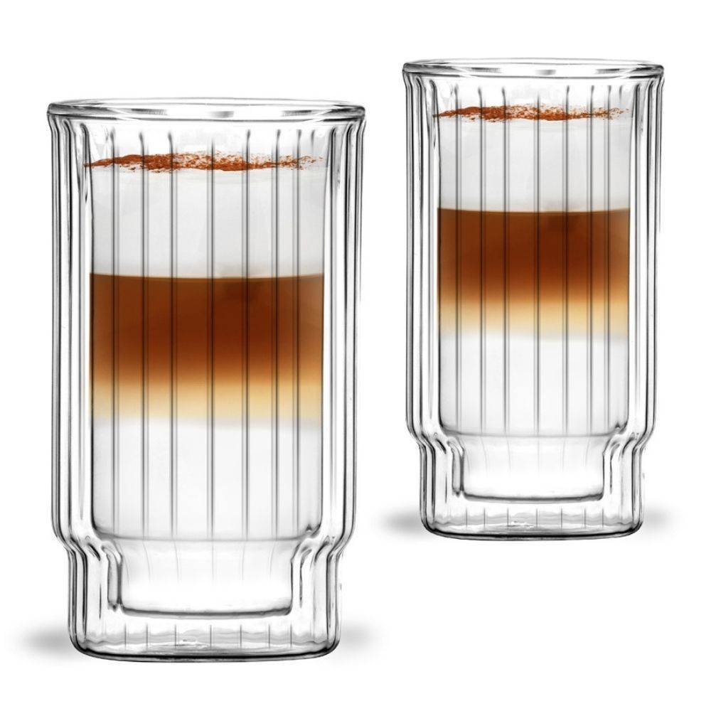 Vialli Design Pucharki do deserów z podwójną ścianką Lungo 7879 2 x 300 ml