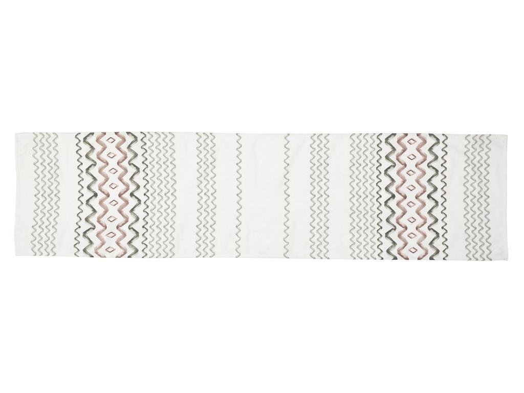 BIEŻNIK 35X130 CM ZIG ZAG kod: 80E-BIE-ZIG  