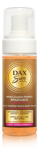 Dax Sun Samoopalacz Extra Dark Brązująca Pianka do Twarzy i Ciała 010214724