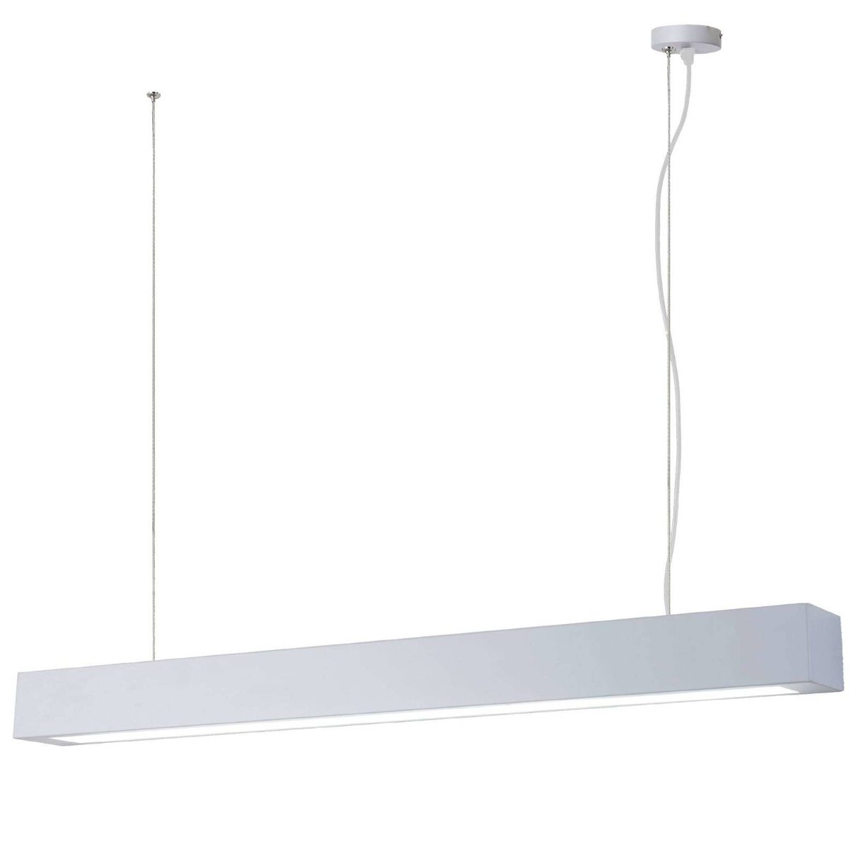 Light Prestige Ibros wiszący biały duży 24W 3000K IP20 LP-7001/1P 20 WH-93 24/3