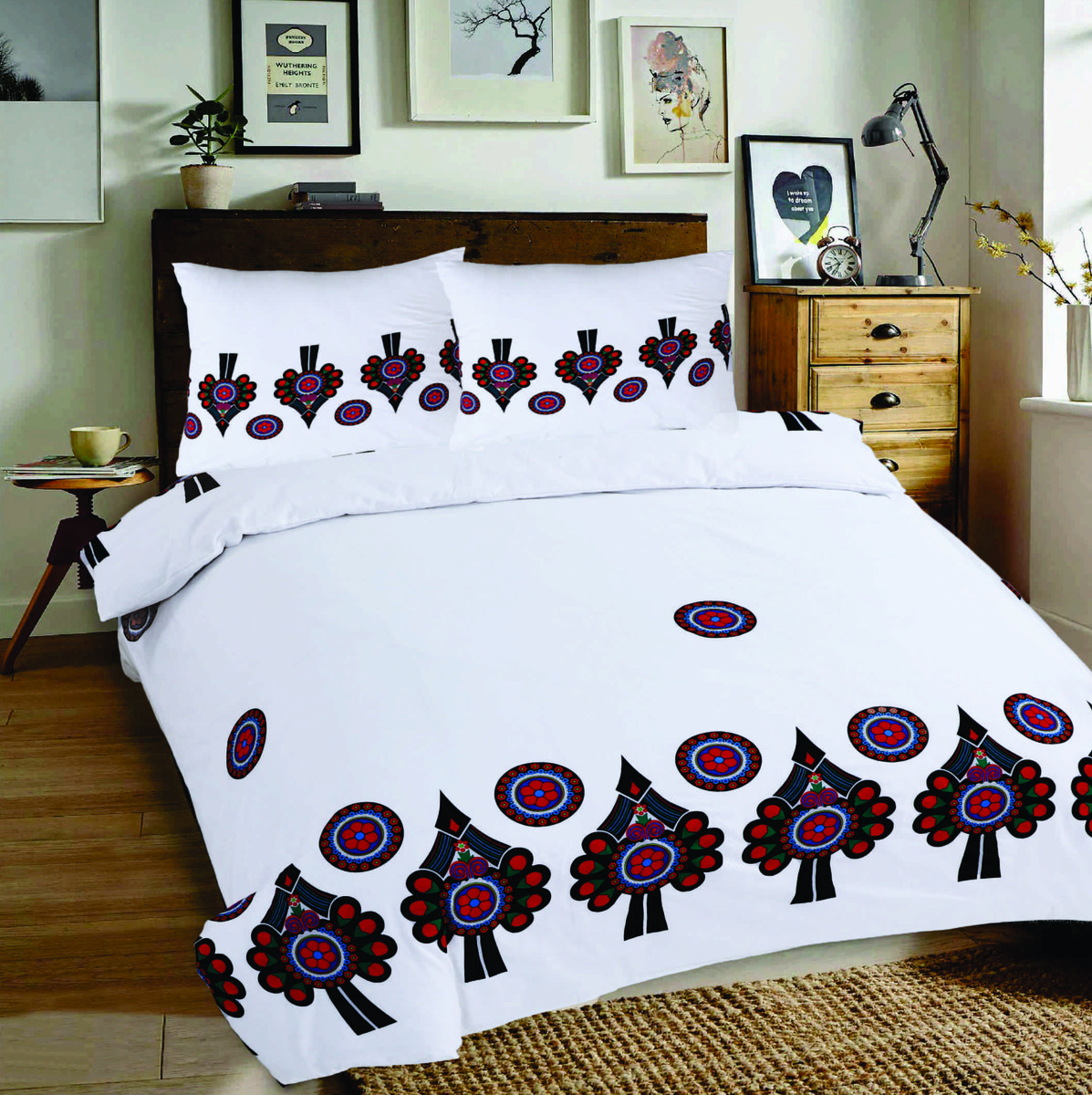 Pościel 220x200 3cz Satynowa DeSatin Ranforce 21