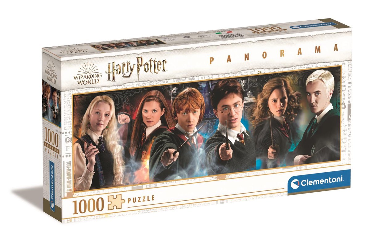 Clementoni Puzzle 1000 Panorama Harry Potter -