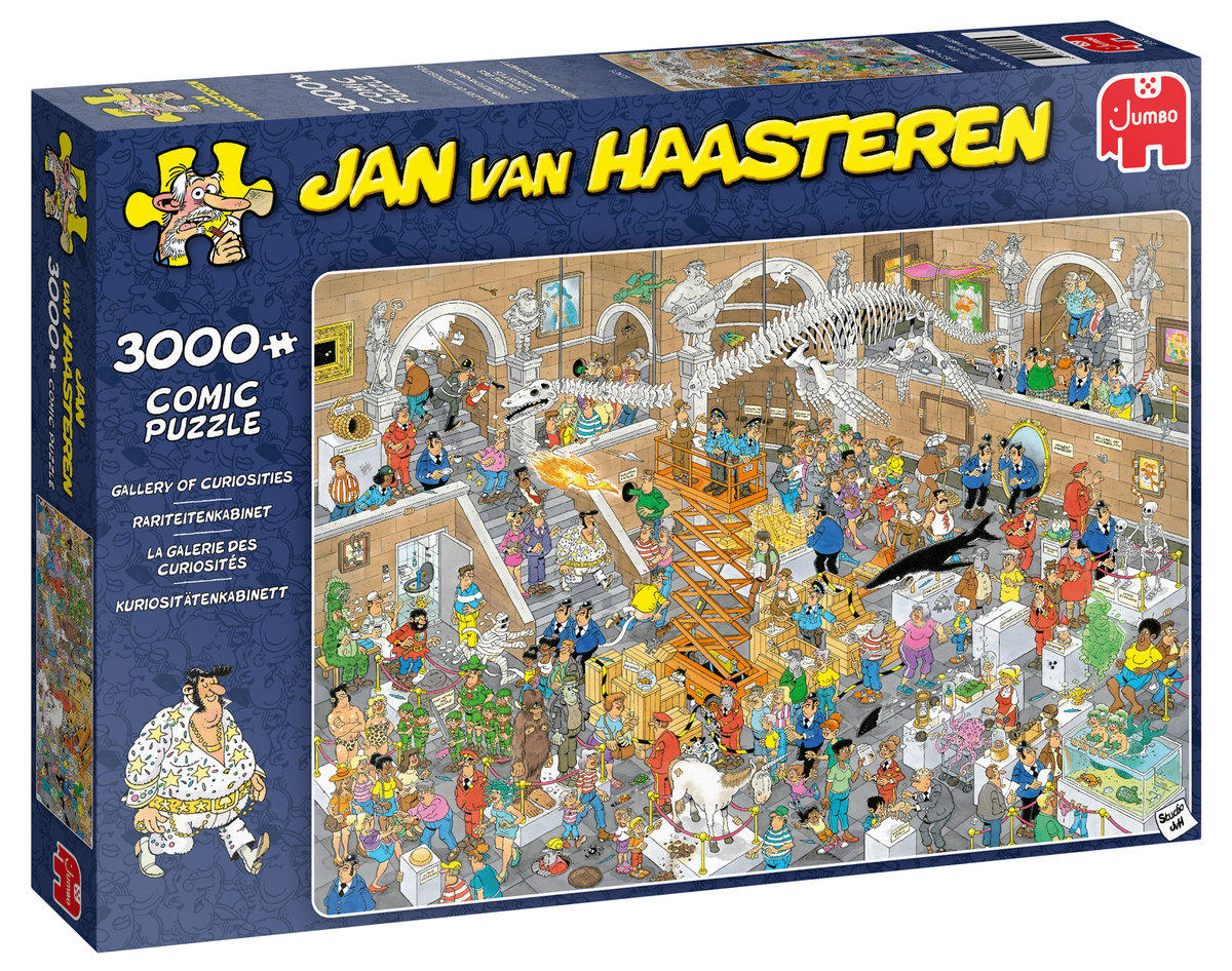 Jumbo Puzzle 3000 Haasteren Wystawa ciekawostek G3