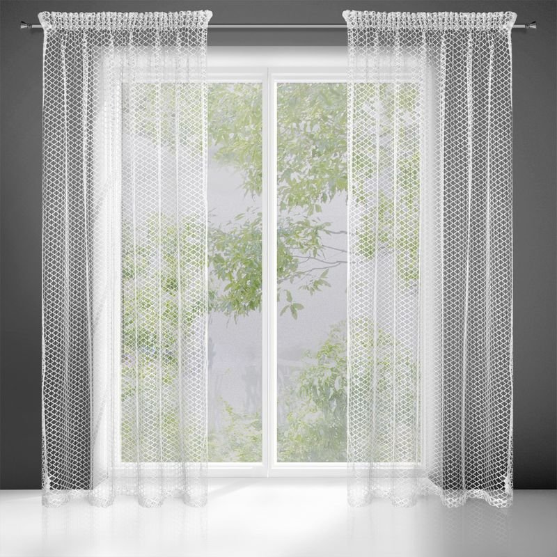 Firana Eurofirany Design91 Aiden Bia 140 x 270 Taś
