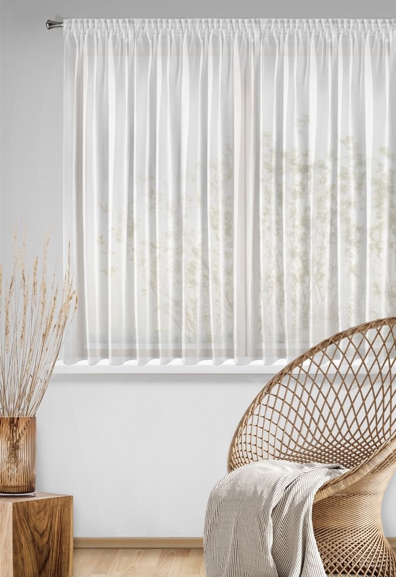 Firana Eurofirany Design91 Alexa Bia 350 x 150 Taś