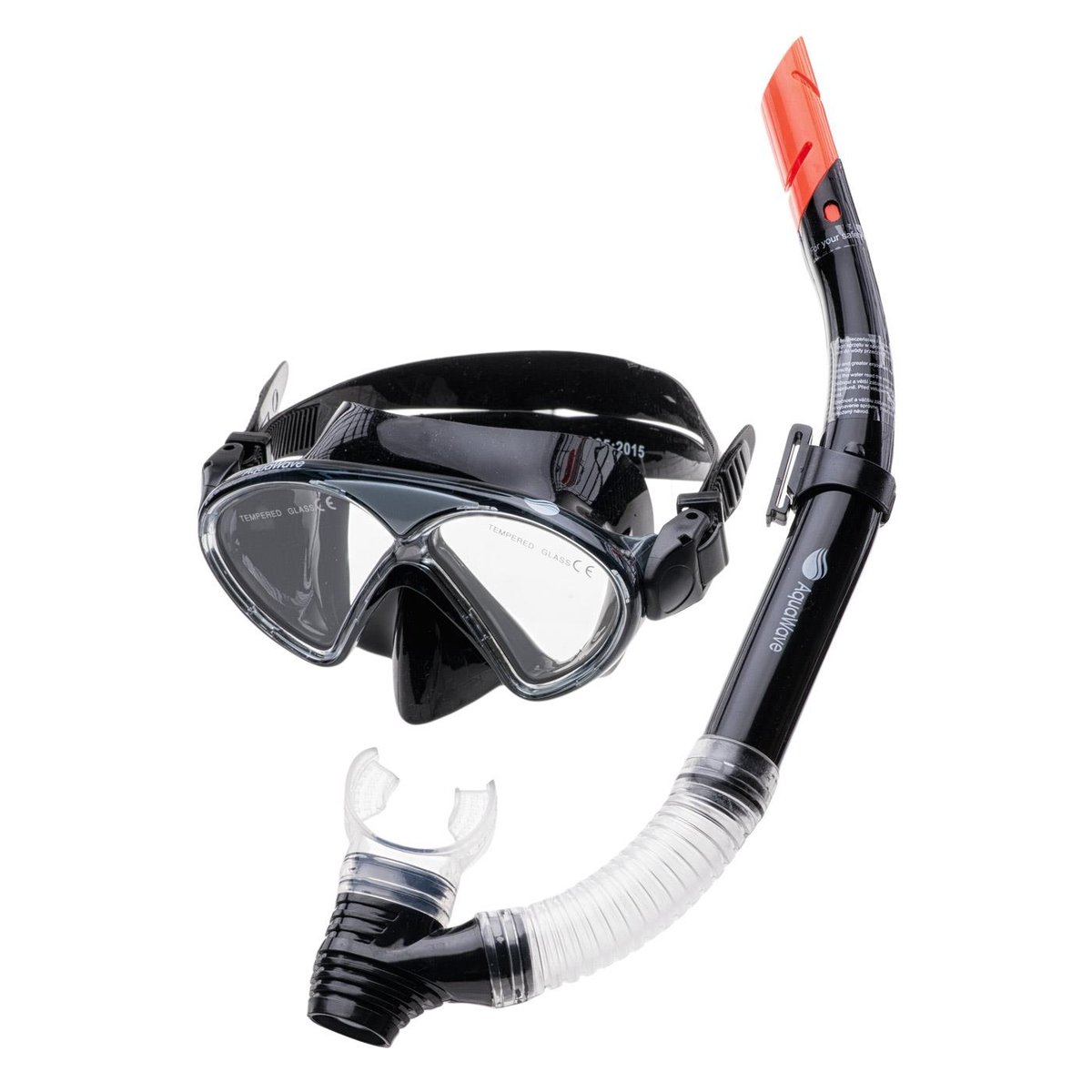 AquaWave Akcesoria Dolphin JR SET damska męska kolor grafitowy (92800081456)