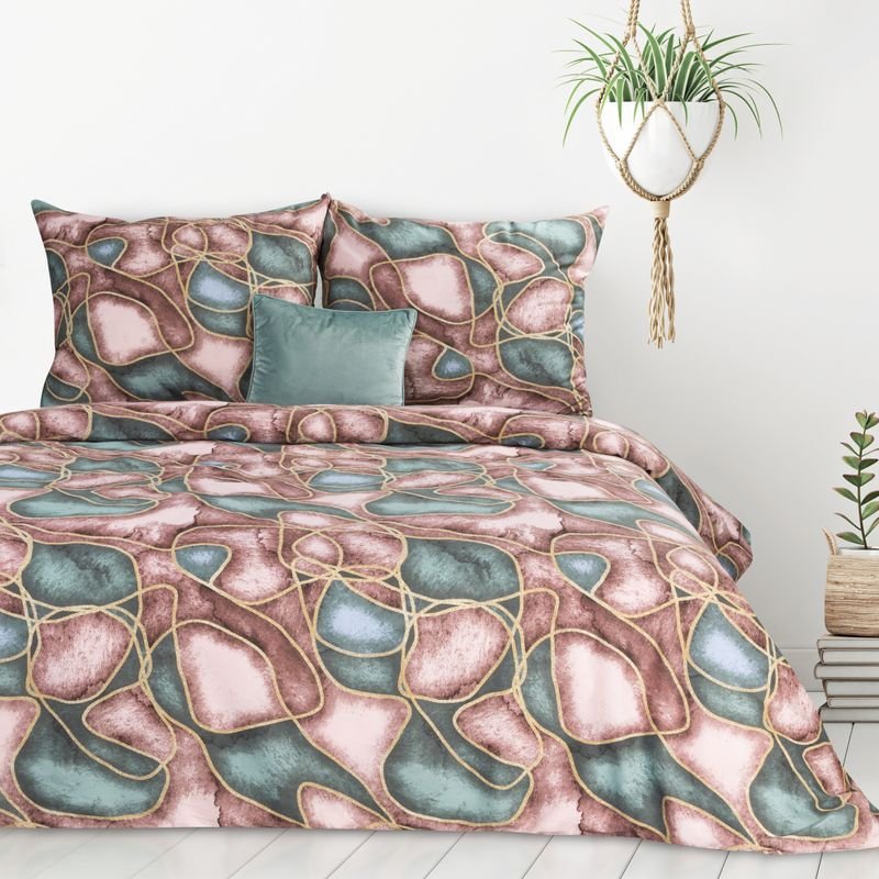 Euro Firany Pościel 220 x 200 3cz Design91 D91 Bawełna Ida 03 Pościel 220 x 200 3cz Design91 D91 Bawełna Ida 03