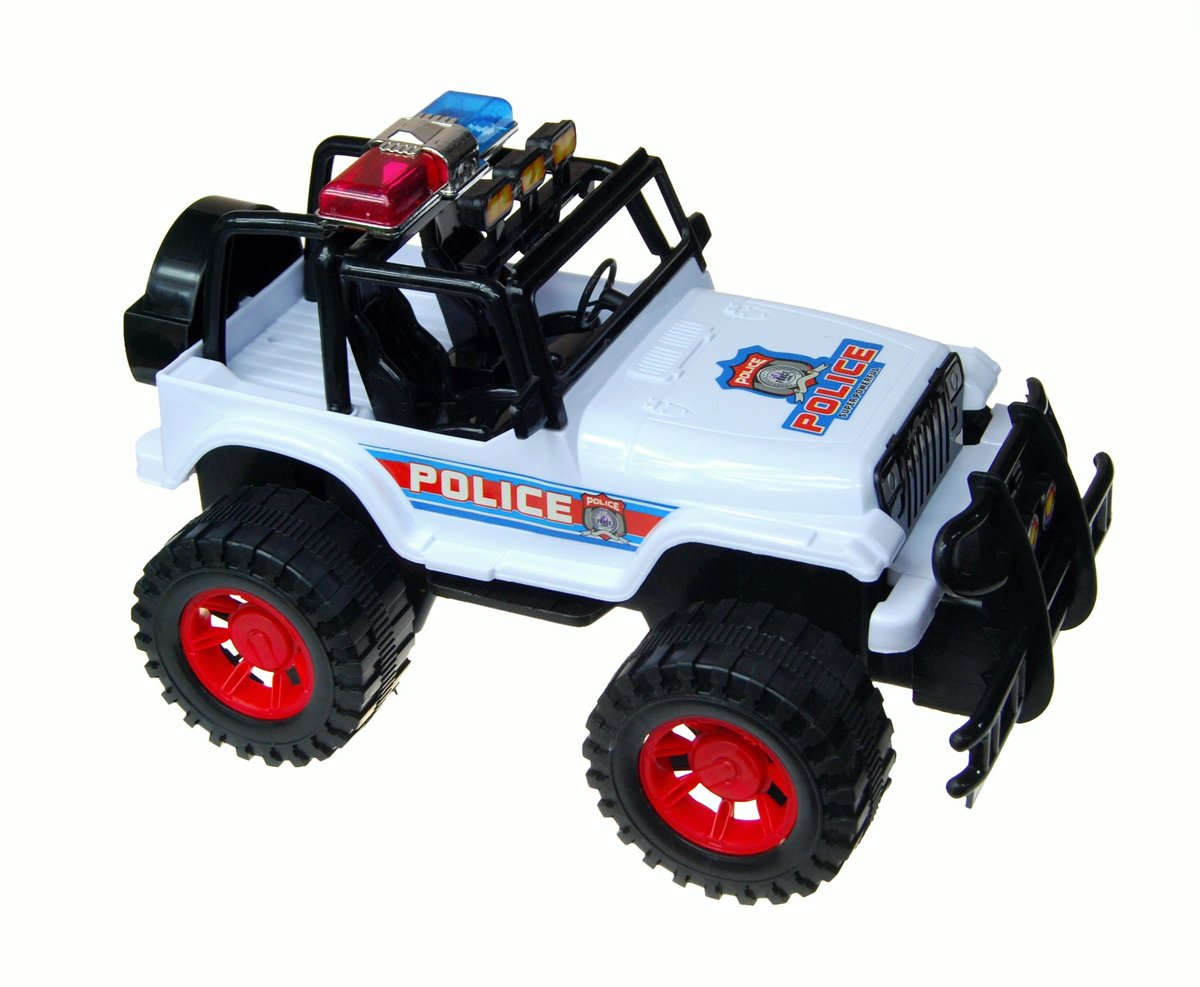 Auto terenowe Policja MEGA CREATIVE 481959 Euro Trade