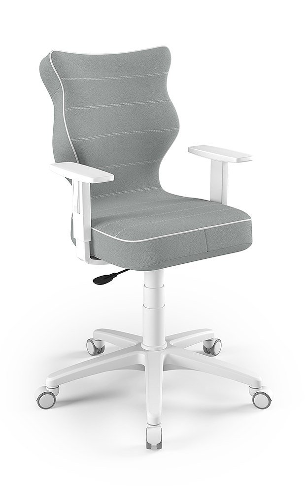 Entelo Good Chair Ergonomiczne krzesło Duo JS03, 6, szaro-białe CA-D-6-A-B-JS03-B