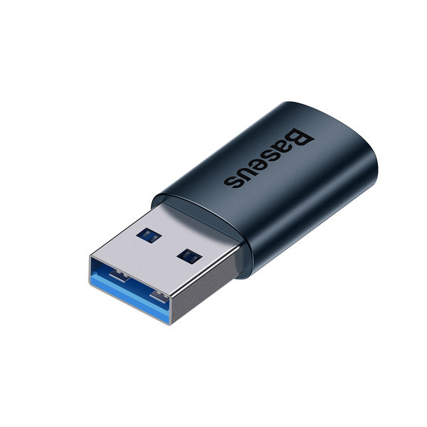 Baseus Adapter USB-A do USB-C Ingenuity OTG (niebieski) ZJJQ000103