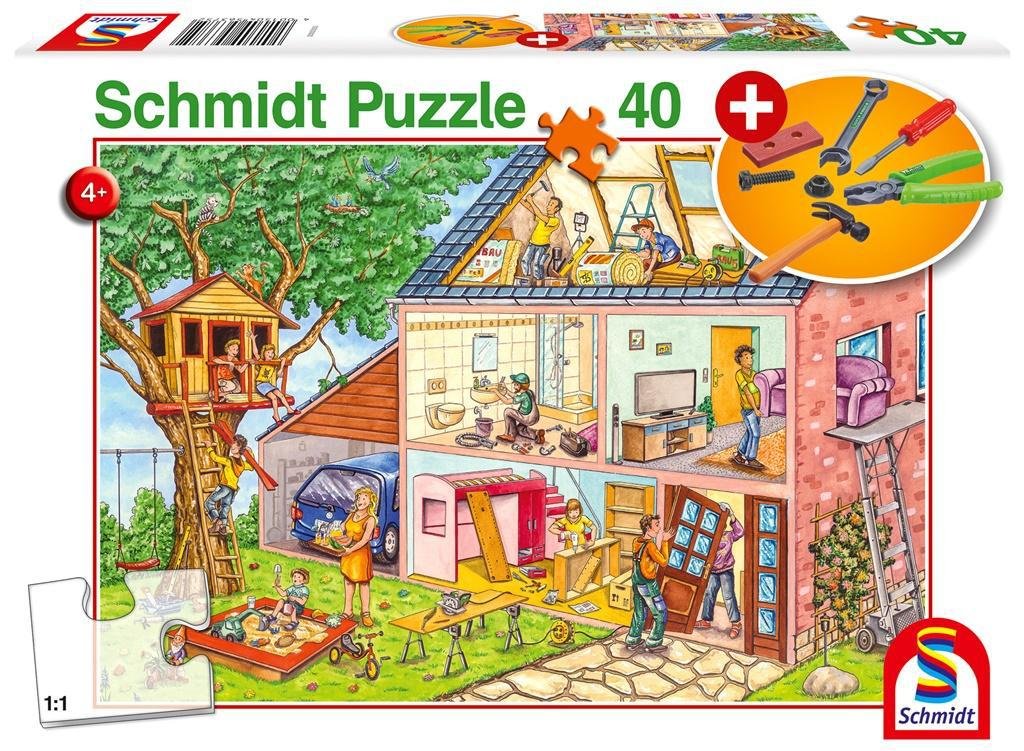 Schmidt Puzzle 40 Remont domu + narzędzia G3 -