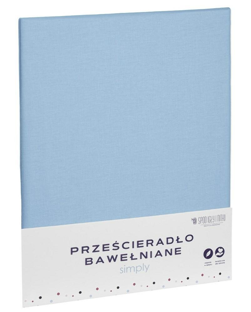 Prześcieradło 140 x 200 Baw bez Gumki Simply Błęk