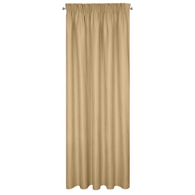 Eurofirany Euro Firany Zasłona 140 x 270 Gotowa Ada Beż Taśma 1218061