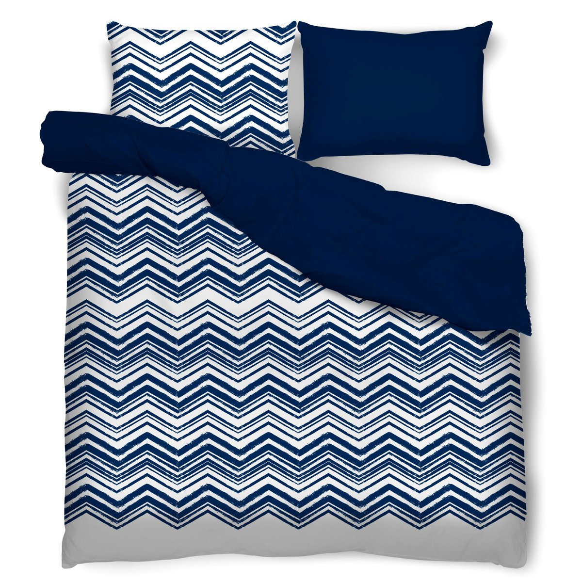 Komplet Pościeli Miss Lucy Zig Zac 220X200 Cm - Przyjazna Dla Skóry