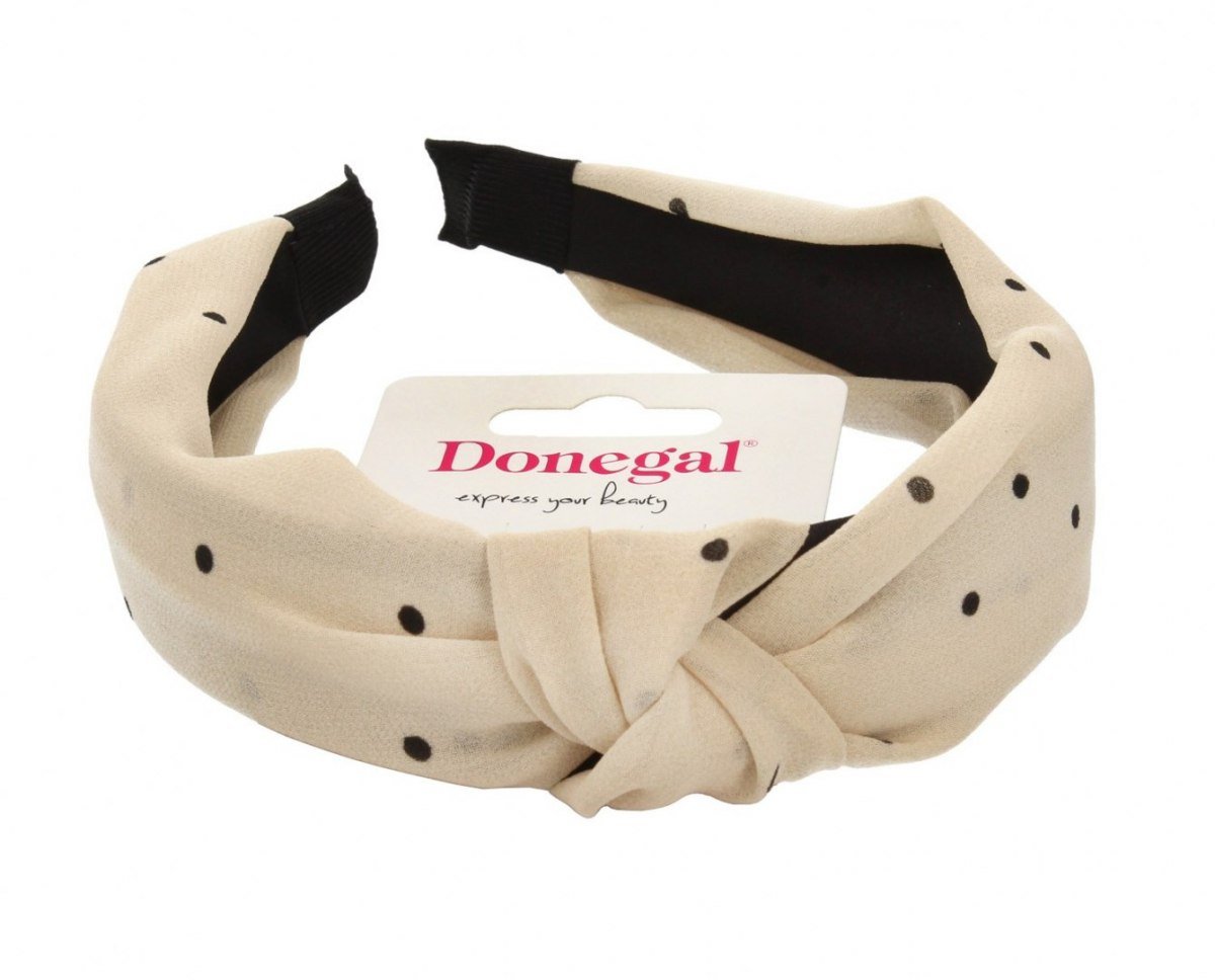 DONEGAL Opaska do włosów z kokardą PANTERKA FA-5644, 1 szt
