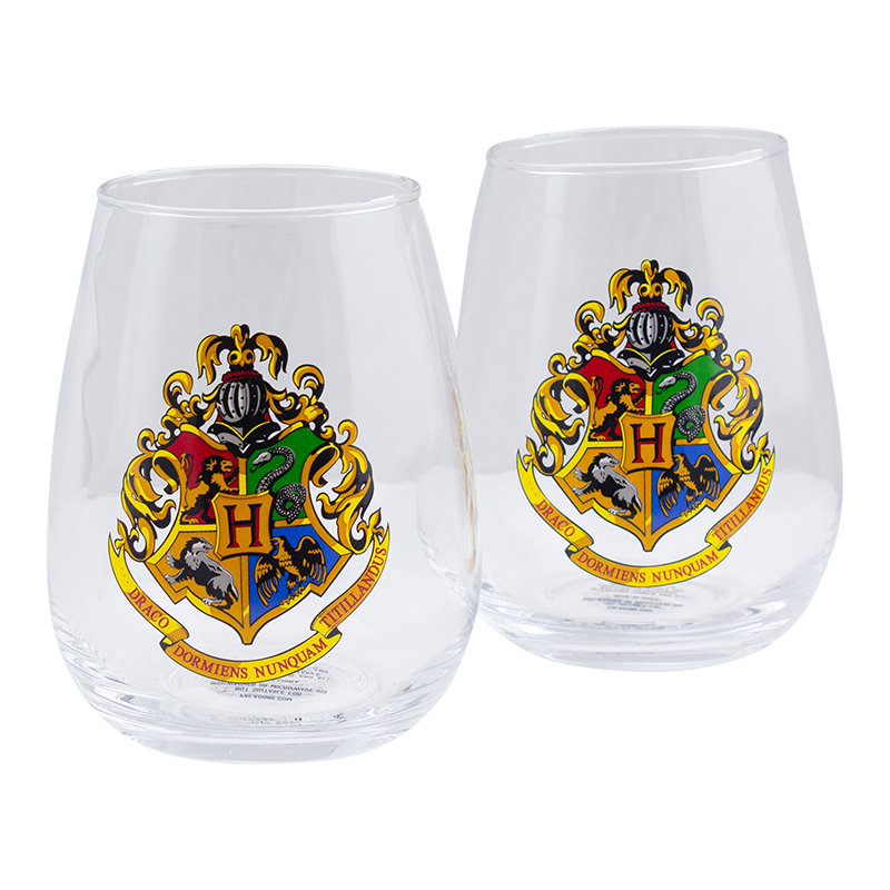 Zestaw 2 szklanek Harry Potter - Hogwart