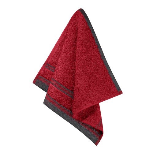 Ścierka Kuchenna 30 x 30 Bawełna Panama Czerwony