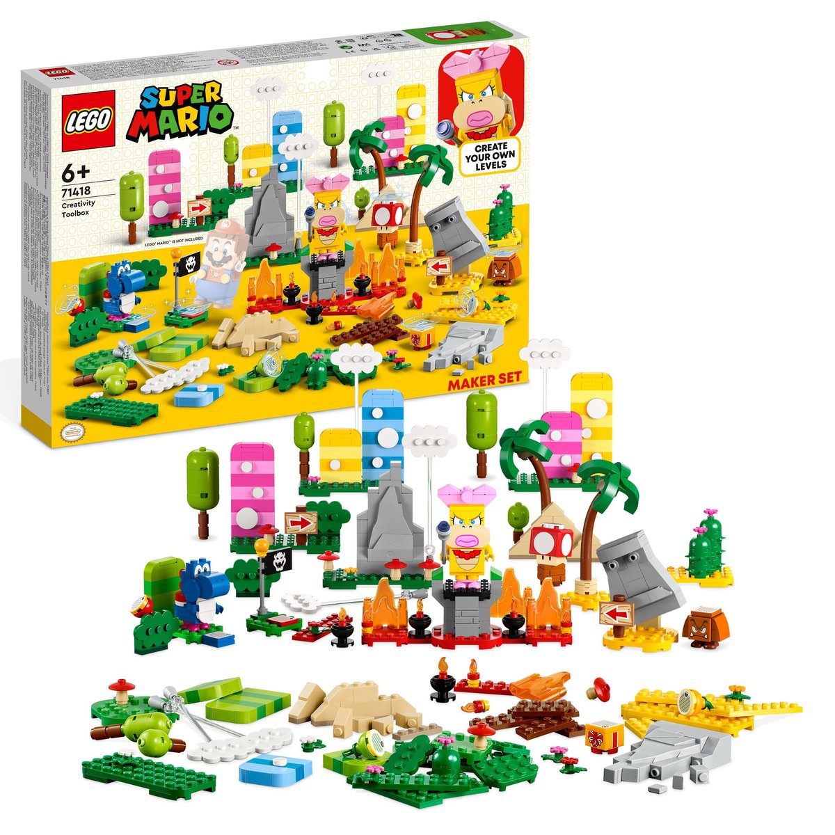 LEGO Super Mario Kreatywna skrzyneczka - zestaw twórcy 71418