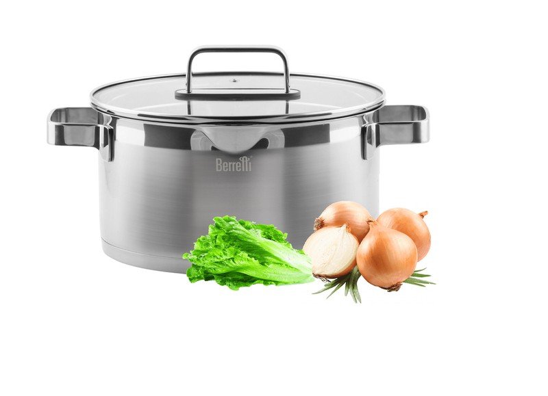 Garnek Mistral Nierdzewny 24cm 5,3L Indukcja