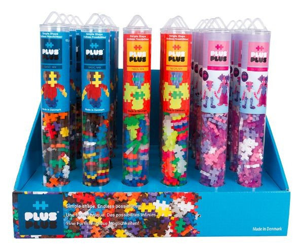 Plus Plus Tuby Basic Glitter 24 tuby