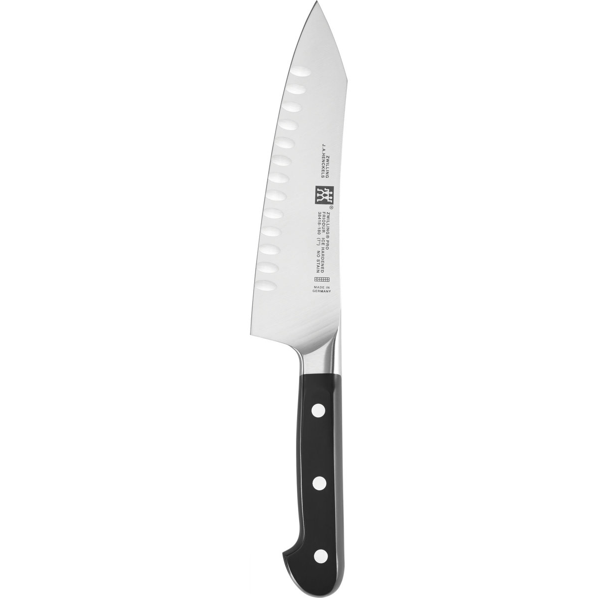 Zwilling Kompaktowy nóż Santoku z rowkami Pro 18 cm 38418-181-0