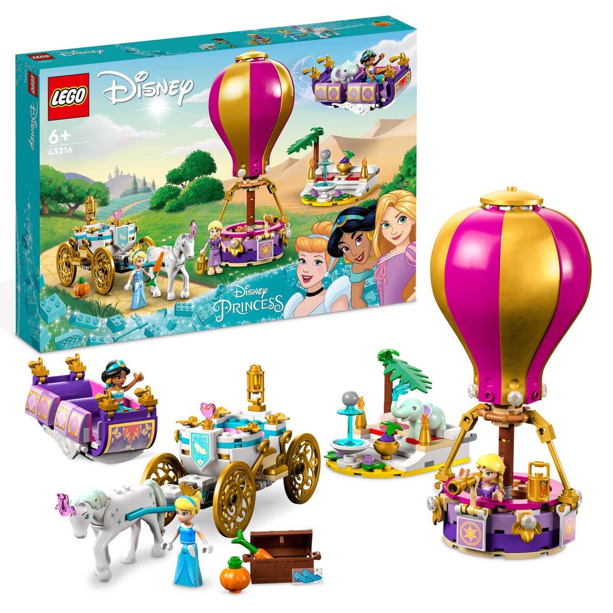 LEGO Disney Princess Podróż zaczarowanej księżniczki 43216