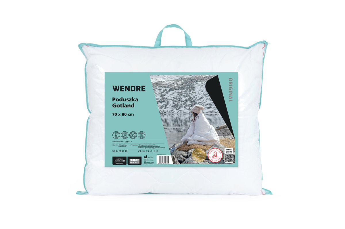 Wendre, poduszka Gotland, 70x80 cm