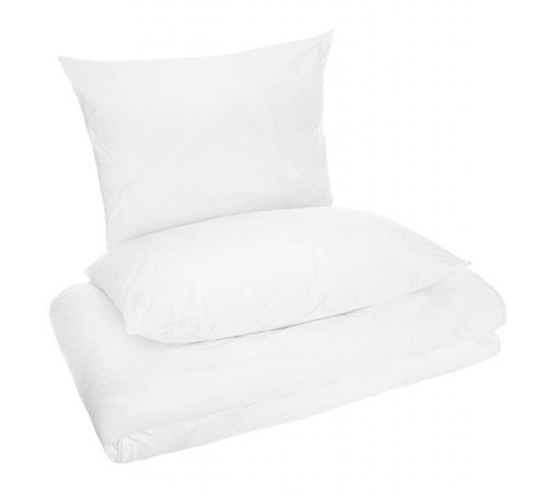 Spod Igły i Nitki, Poszewka hotelowa na zamek, standard, biała, 140x200 cm